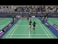 Match point - Wassink / Tirtosentono vs Stallwood / Warner - XD, Final - Hungarian Int. 2022