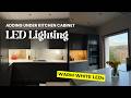 WEEKLY RENOVATION VLOG | FINALLY adding LED under cabinet lighting to our kitchen!! | 2flats1house
