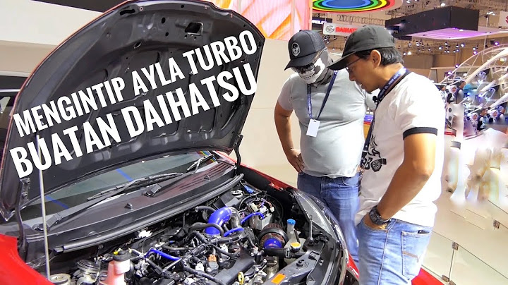 Menantang Ayla Turbo milik Daihatsu