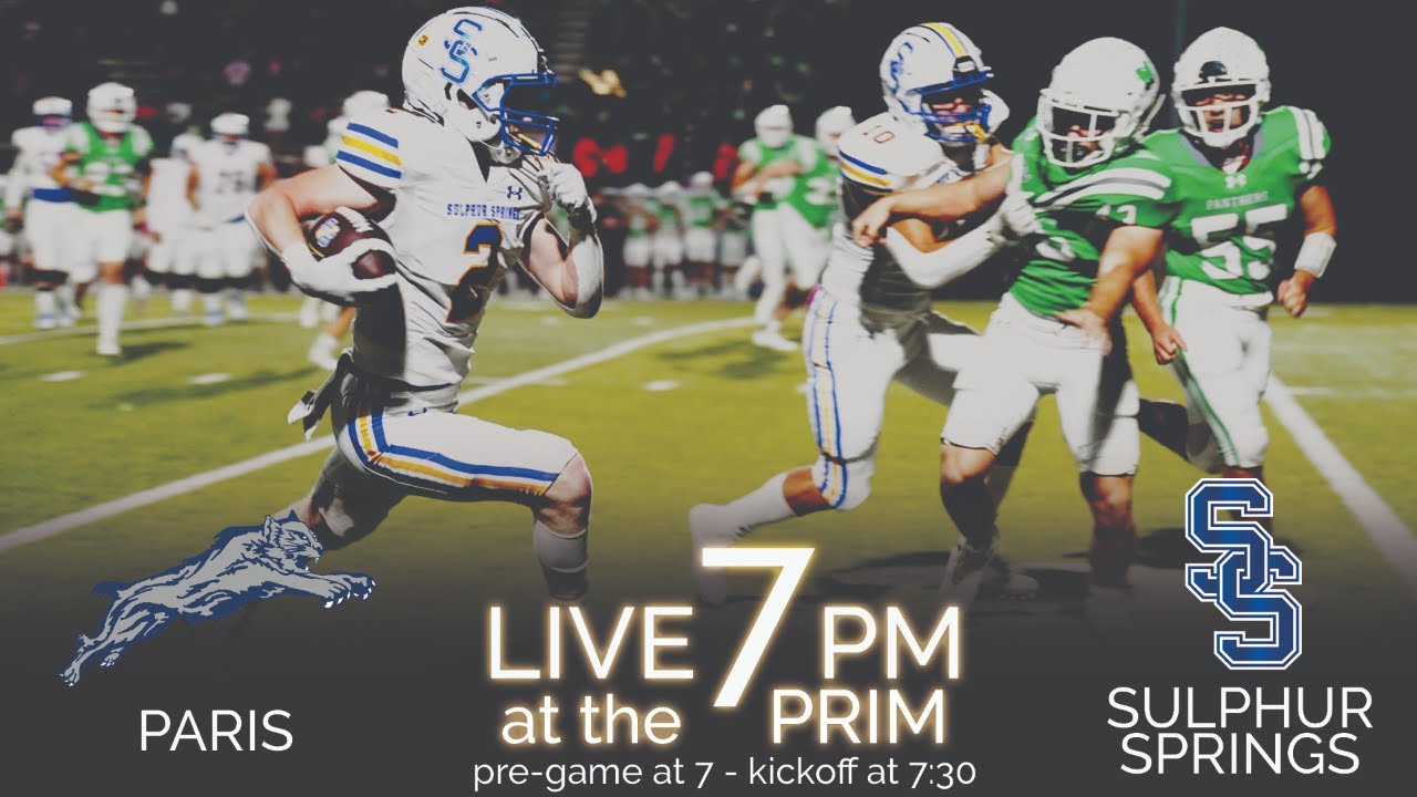 LIVE 4a Texas High School Football Sulphur Springs Vs Paris YouTube live-4a-texas-high-school-football-sulphur-springs-vs-paris-youtube