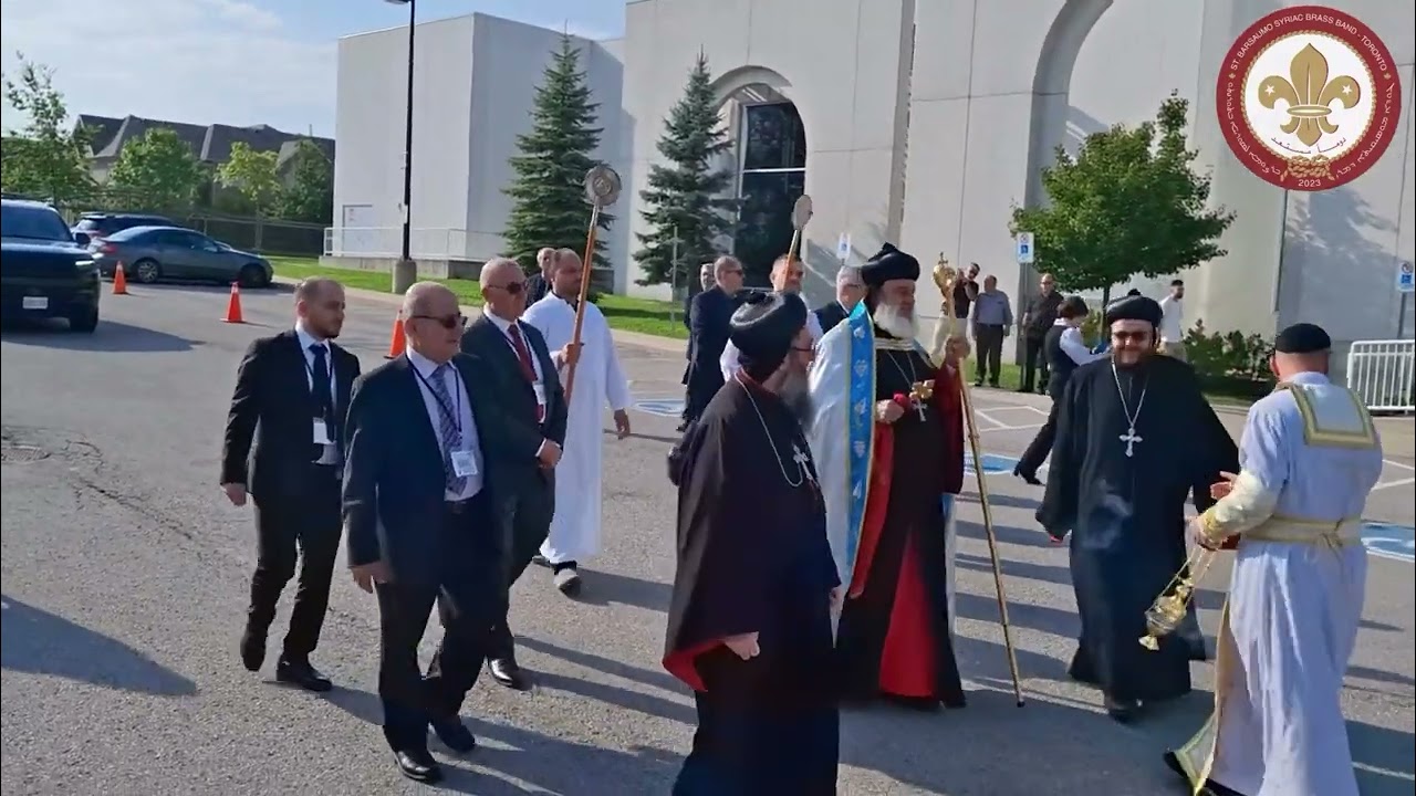 Syriac Orthodox Church Patriarch Welcomed in Canada | HH Moran Mor Ignatius Aphrem 2nd