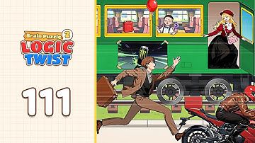 Brain Puzzle 2: Logic Twist Level 111 Chase Train