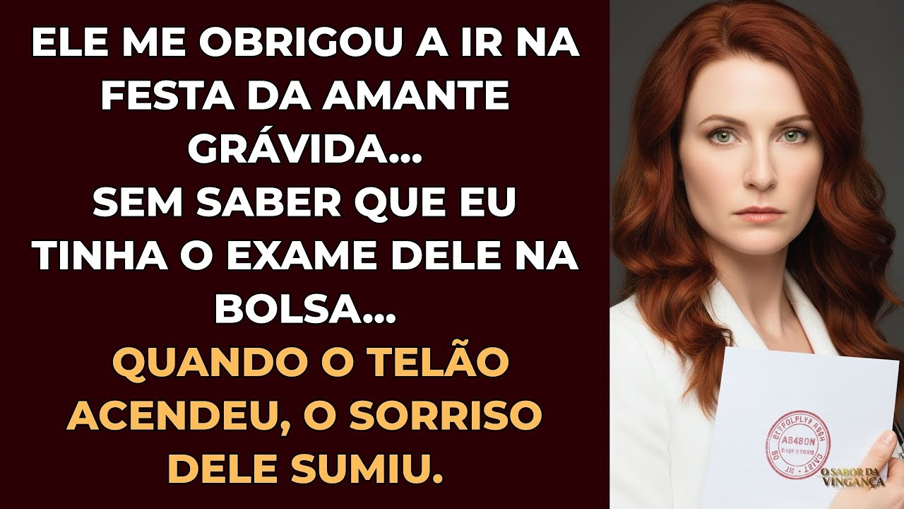 ELE ME HUMILHOU NO CHÁ REVELAÇÃO — MAS O TELÃO MOSTROU O LAUDO MÉDICO | Relato