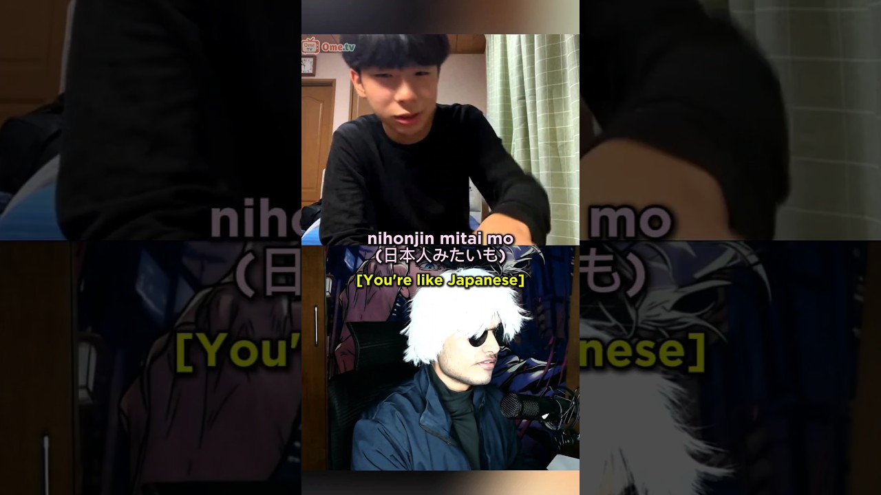 This Japanese Guy was surprised by my Japanese skills! 