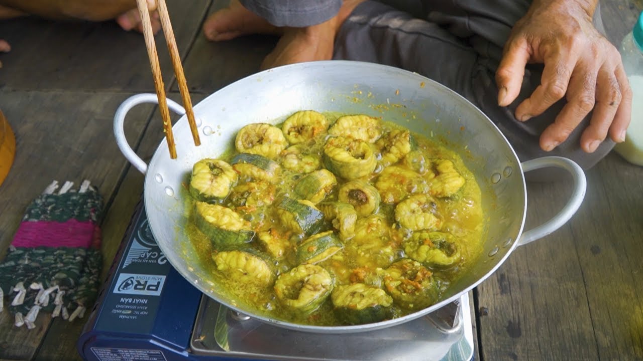 Ăn Sạch Nồi Cơm với món Cá Chạch Lấu Kho Nghệ | Nét Quê 