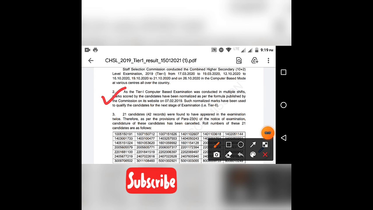 SSC CHSL 2019 Result Out || CHSL Result High Cutoff || CHSL Tier-2 Date