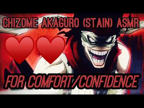Chizome Akaguro (Stain) ASMR For Comfort/Confidence ♥️♥️