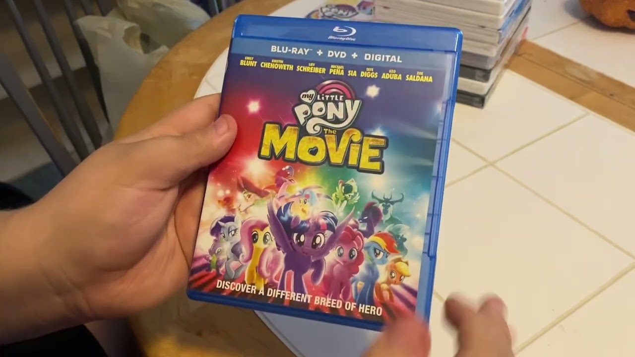 My Little Pony: The Movie Blu-ray Unboxing - YouTube