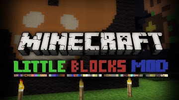 Minecraft Mod Review: LITTLE BLOCKS MOD!