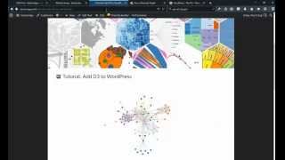 How to Add D3 to Wordpress