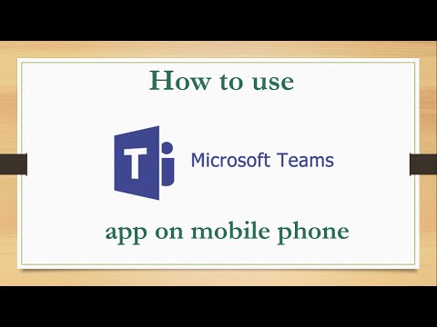 How to use Microsoft teams app in mobile phone. || How to login in Microsoft teams app ||