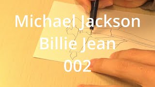 Analog Painter Draws With A Penmichael Jackson Billie Jean 002