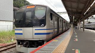 JR逗子駅を入線.切り離し.連結.発車する列車パート4。