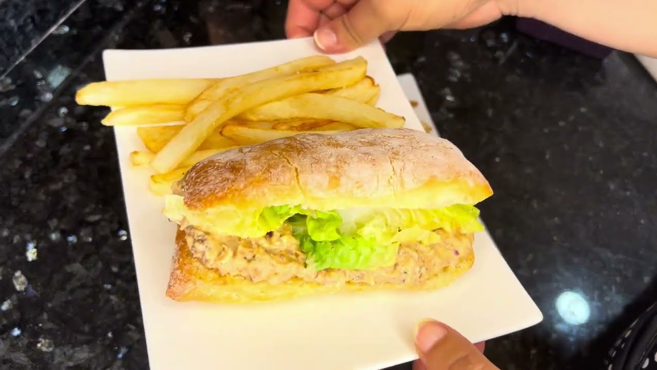 خبز  السندويش سياباتا بجوج حشوات باردين | سهل و سريع  Ciabatta bread