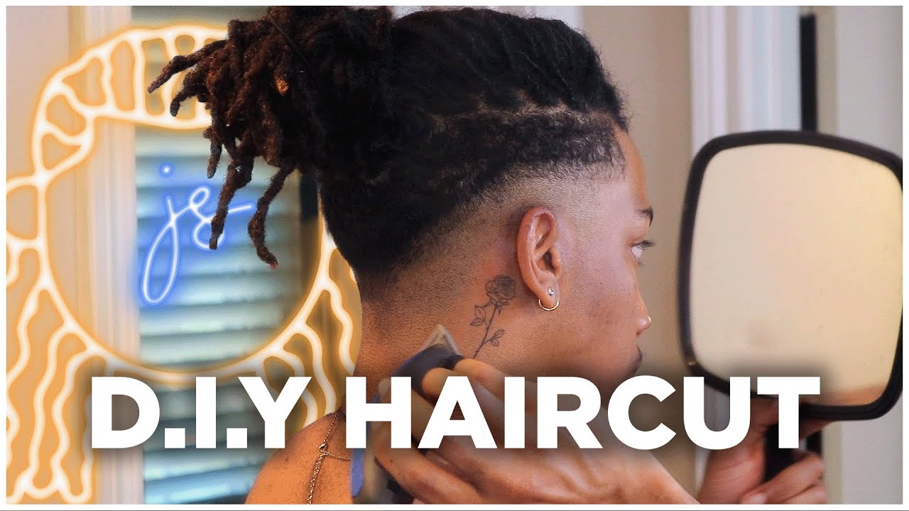 How to Cut Your Own Hair..... kinda | Beginner Haircut Guide | High Top Fade
