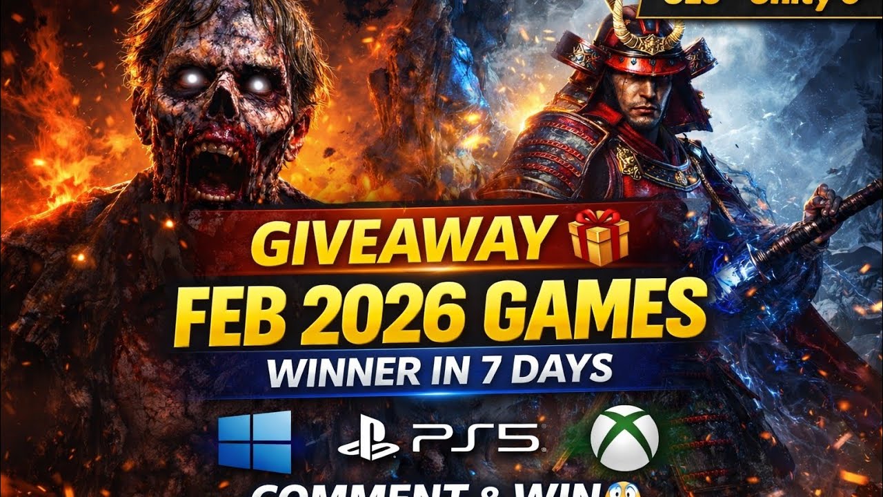 Релизы игр в феврале 2026 года 🎮 | БОЛЬШОЙ РОЗЫГРЫШ ВНУТРИ 😱