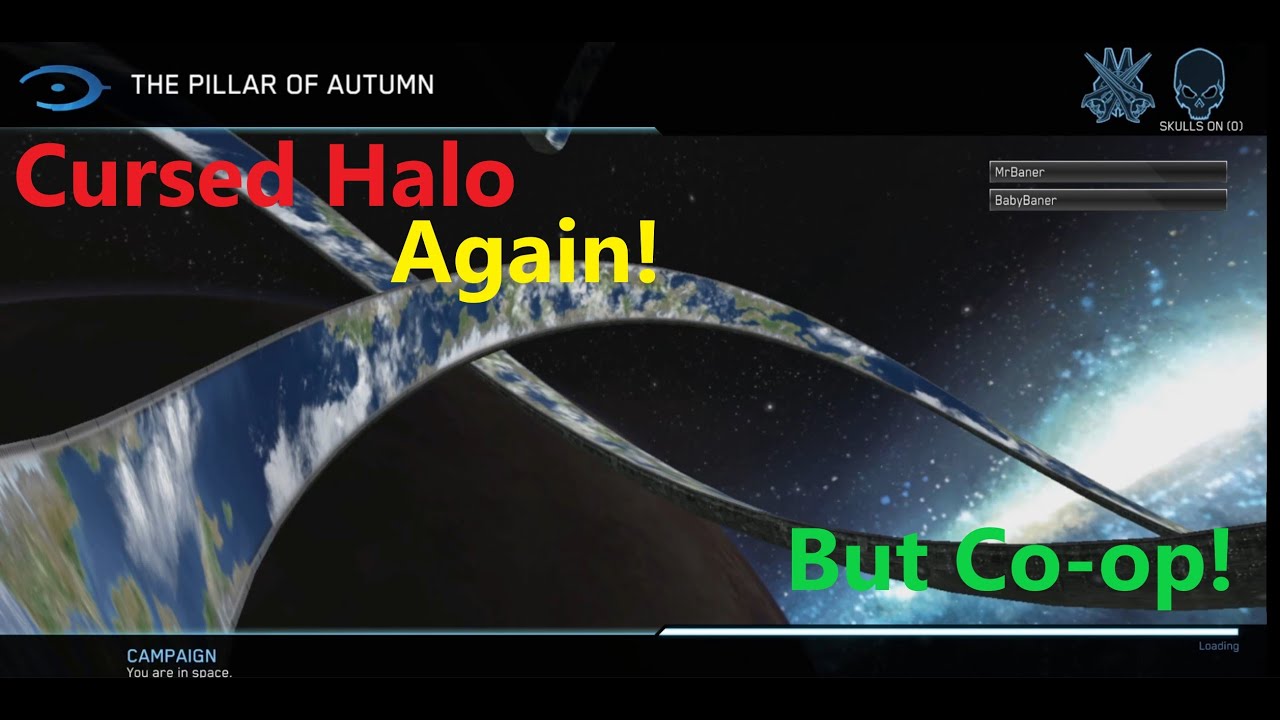 Cursed Halo Again Co-op Is Crazy! Part 1 - YouTube