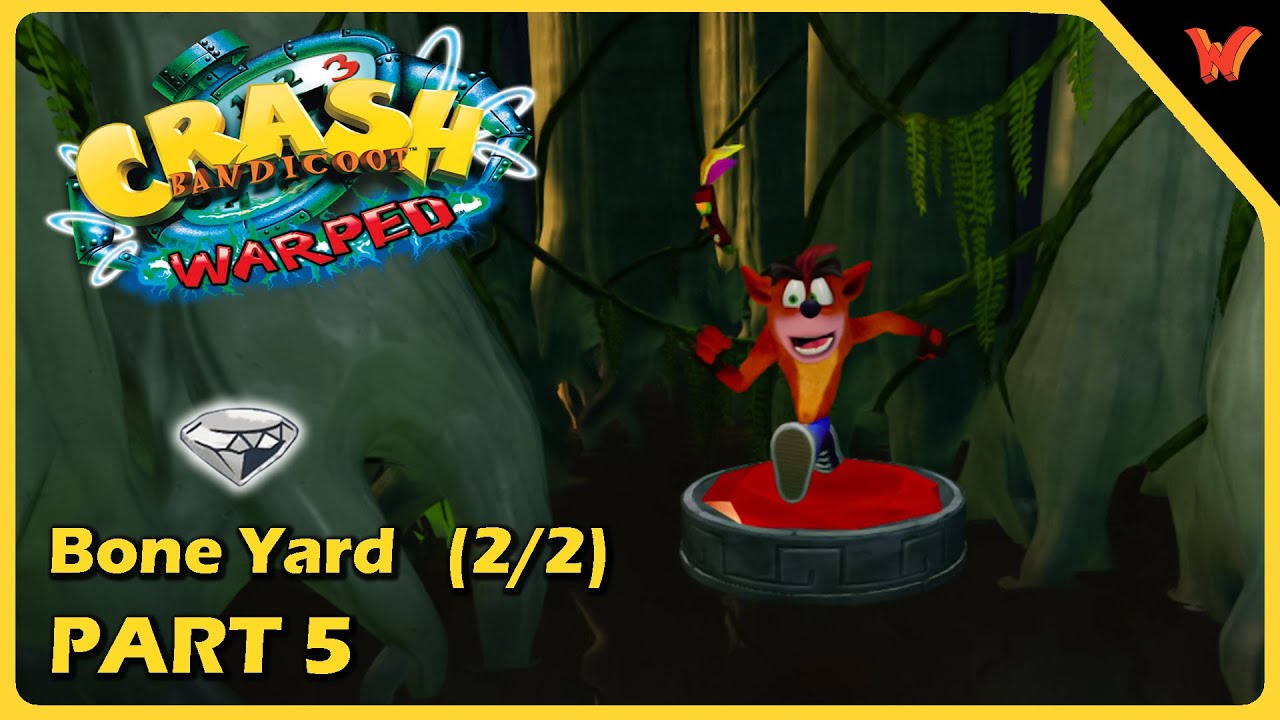 CRASH BANDICOOT 3 Bone Yard [2/2] Part 5 YouTube