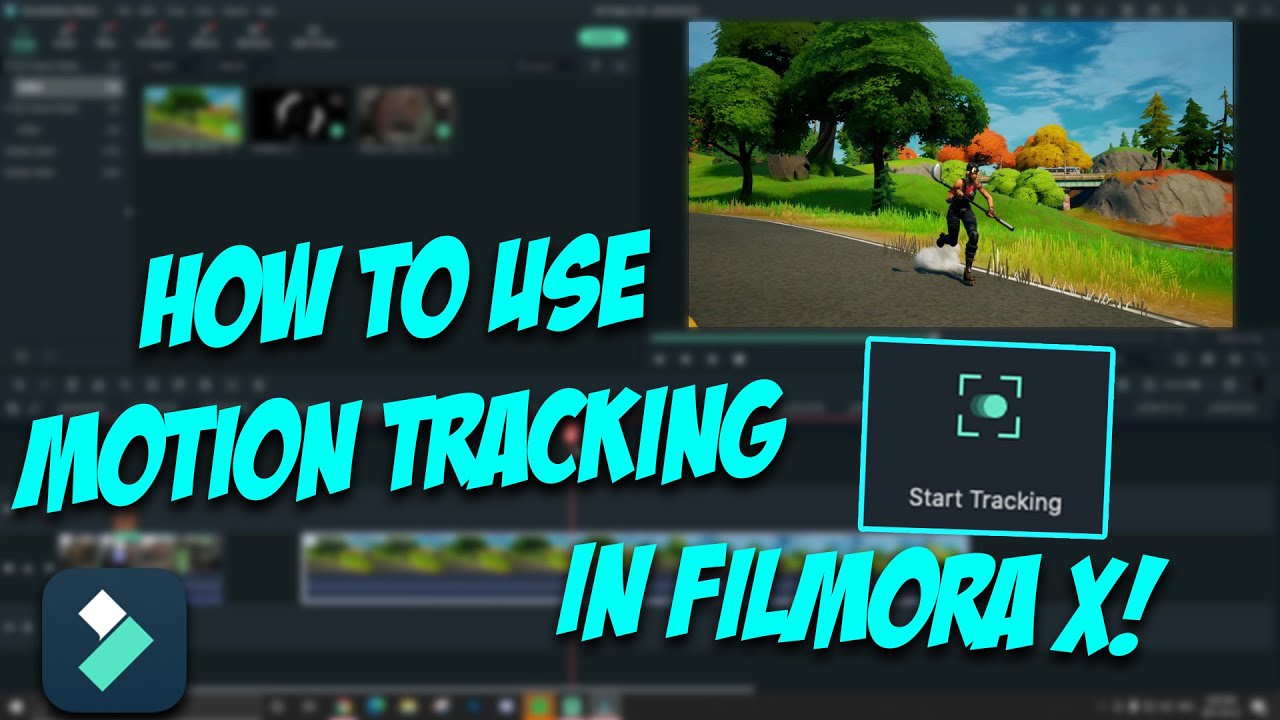 How to use Motion Tracking in Filmora X! (Filmora X Tutorial) YouTube