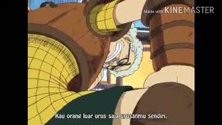 One Piece, funny moment kagetnya nami luffy memukul kakek seorang walikota