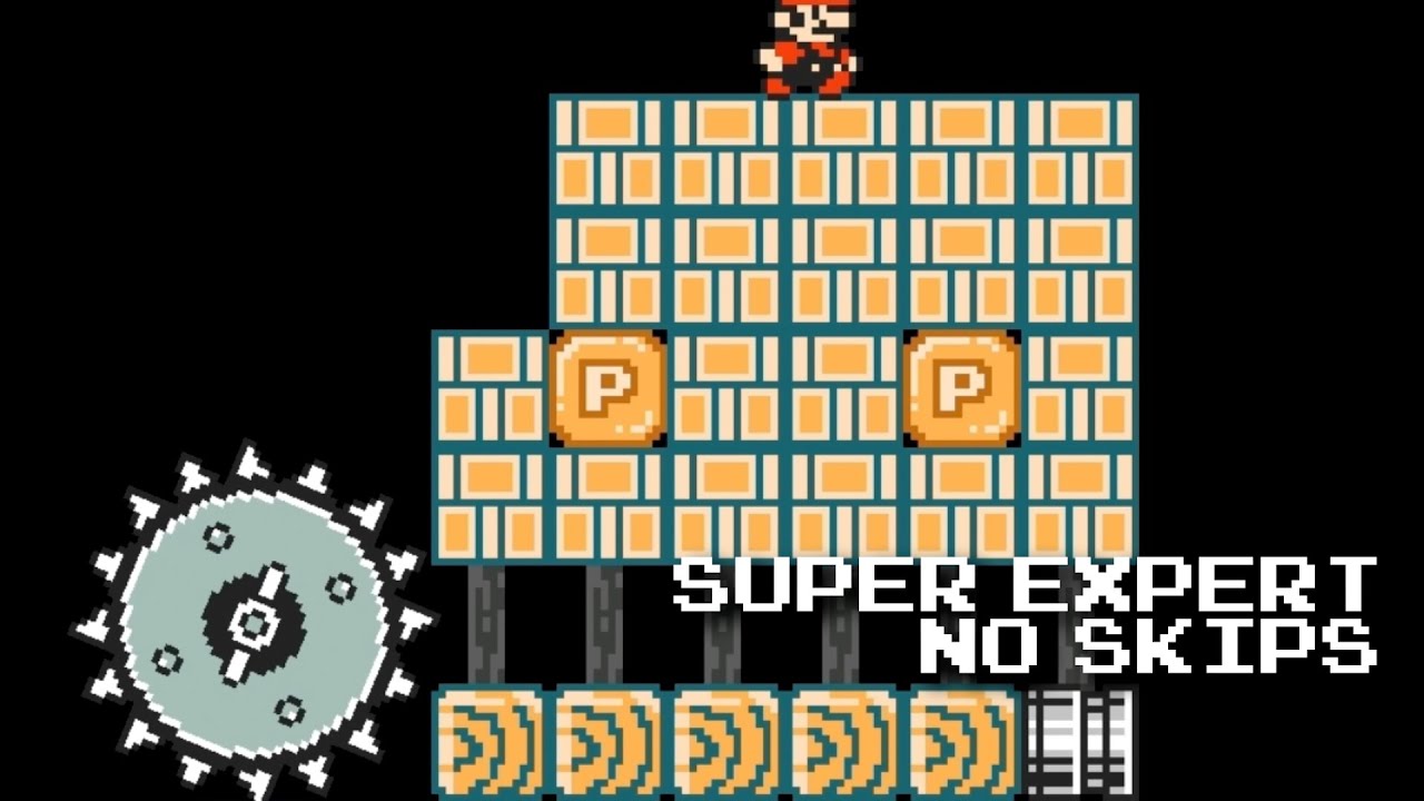 Super Expert No Skips: We Enter the Robot and It Falls Apart (Mario Maker 2, Switch 2)