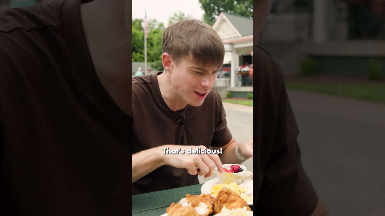 Two Brits try Country Fried Steak!