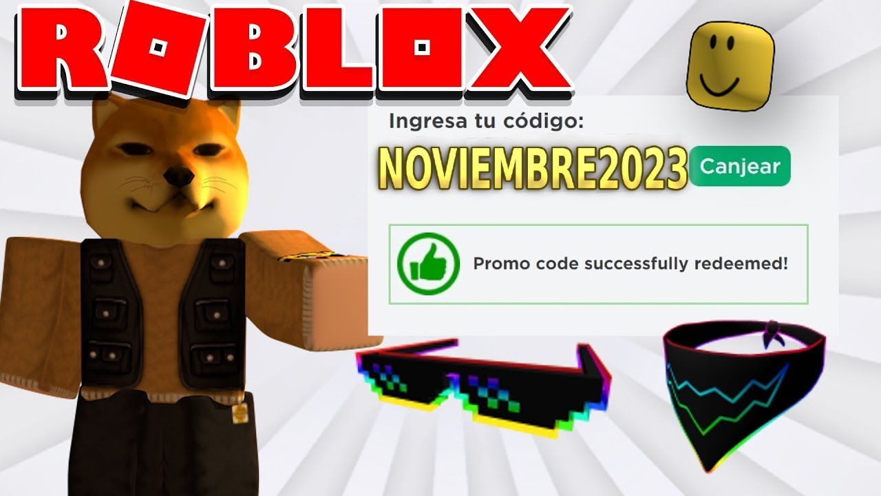 Códigos promocionales de Roblox: todos los artículos gratis (diciembre  2023) - Dexerto