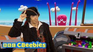 Follow the Treasure Map! Pirate Fun with Andy Day | Movement Fun For Kids!  | CBeebies 🏴‍☠️🦜