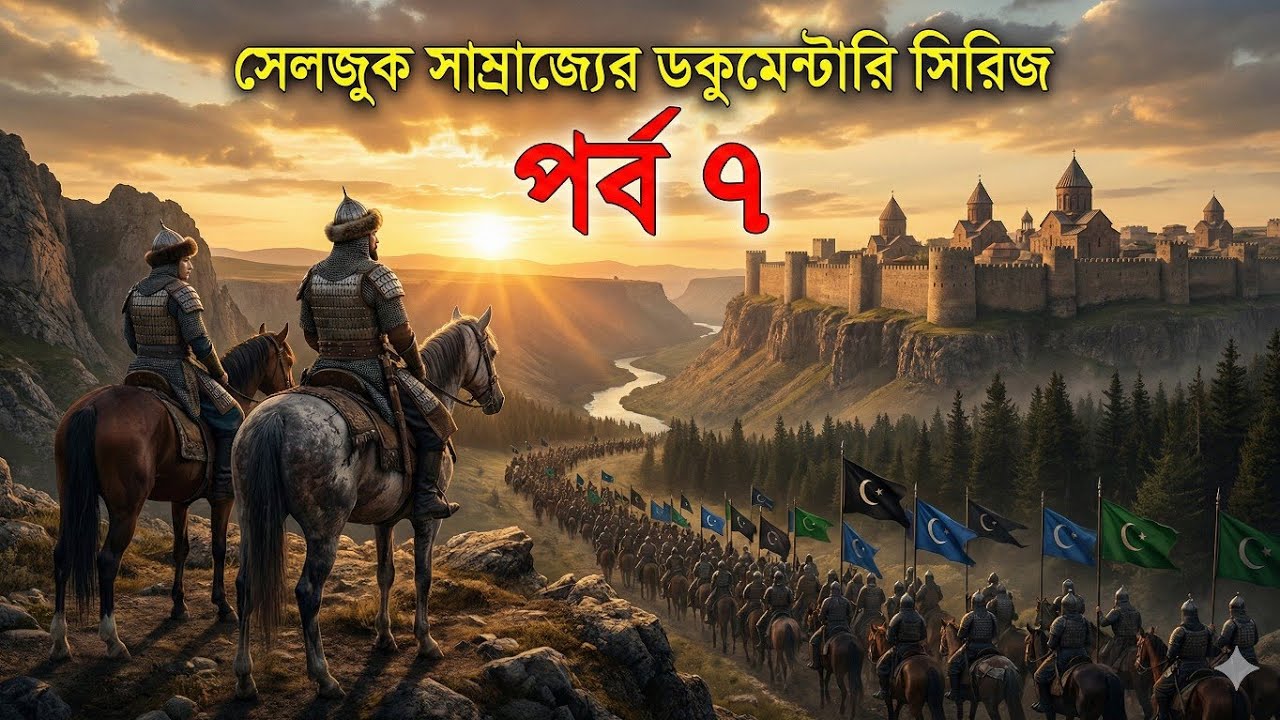 জর্জিয়ার ভয়ঙ্কর জঙ্গল যুদ্ধ এবং ১০০১ গির্জার শহর 'আনি'র মরণফাঁদ! | সেলজুক ইতিহাস পর্ব ৭