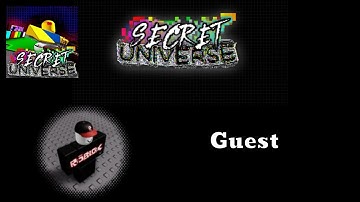 Guest Badge - Secret Universe - Roblox (by Feodoric)