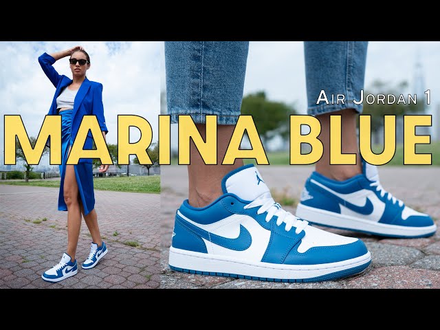 air jordan low marine blue