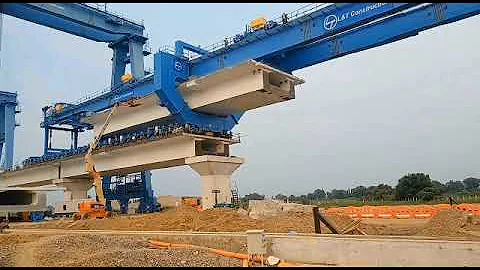 Girder Erection By Launching Girder