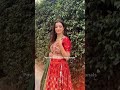 POV: He loves you in traditionals 🪷✨ Red Lehenga Look | Pepper Sleeve Gurugram | Agra #shorts