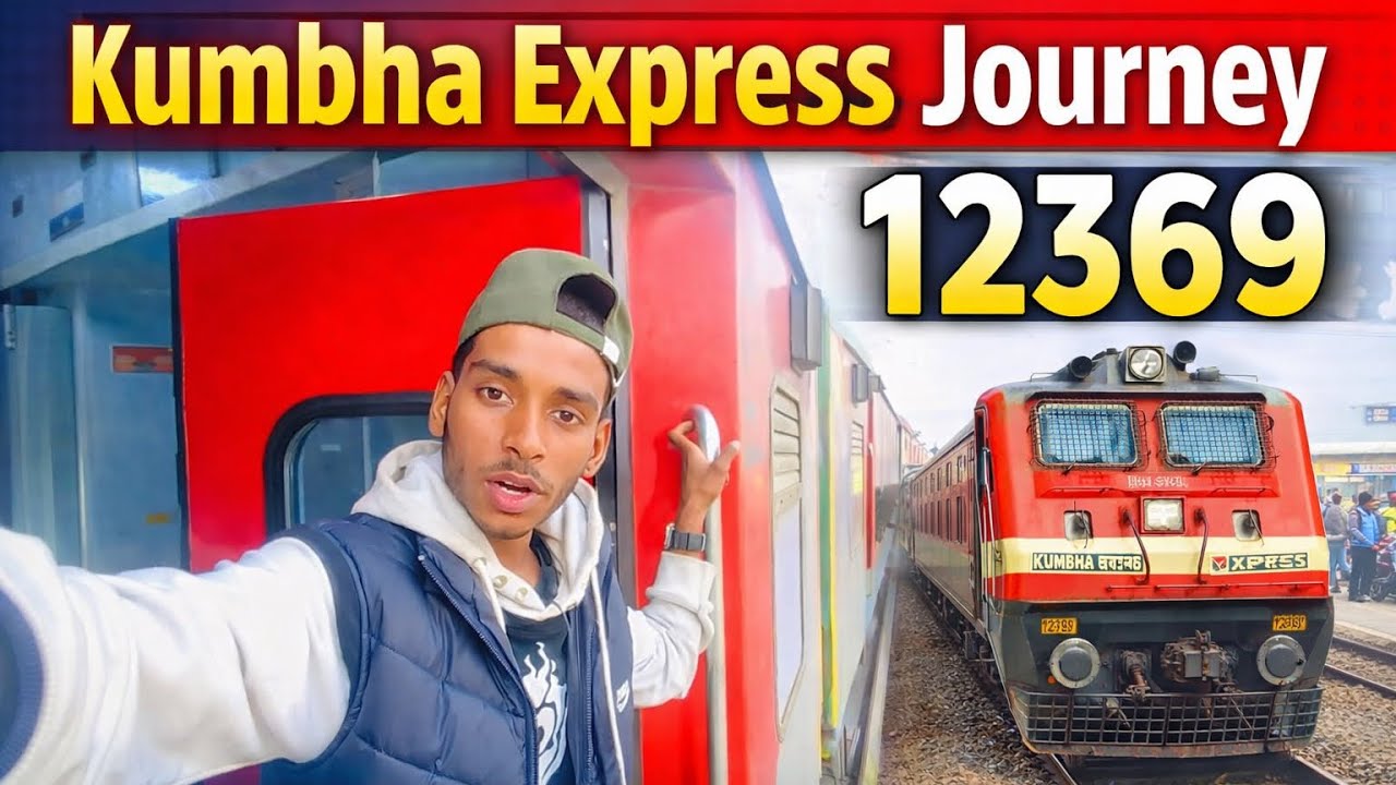 Kumbha express journey ( 12369 ) | Howrah to Haridwar - YouTube