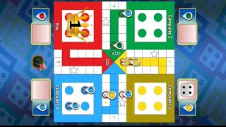 Ludo king game in 4 players | online all friends Ludo match 2024 Android gameplay screenshot 1