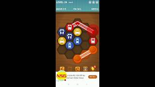 LINE CONNECT HEXA Beginner 1A Level 24 screenshot 3