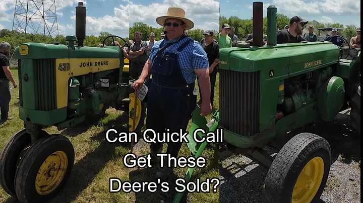 How Well Will these John Deere's Sell?