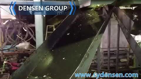 pet bottles, aluminium cans and iron cans sorting line