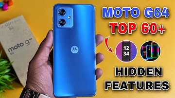 Moto G64 5G Top 60+++ Hidden Features | Motorola G64 Tips & Tricks | Moto G64 5G