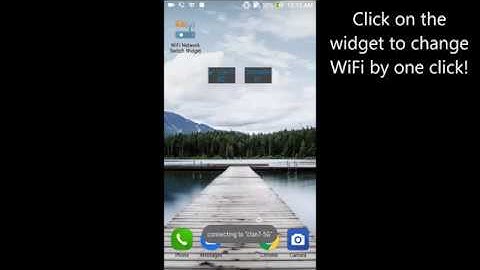 WiFi Network Switch Widget