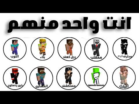 All Types of Minecraft Players