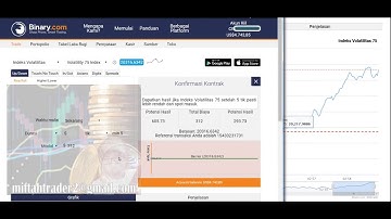 BEST STRATEGY Binary.com, Best Strategy Rise/Fall volatility 75 index