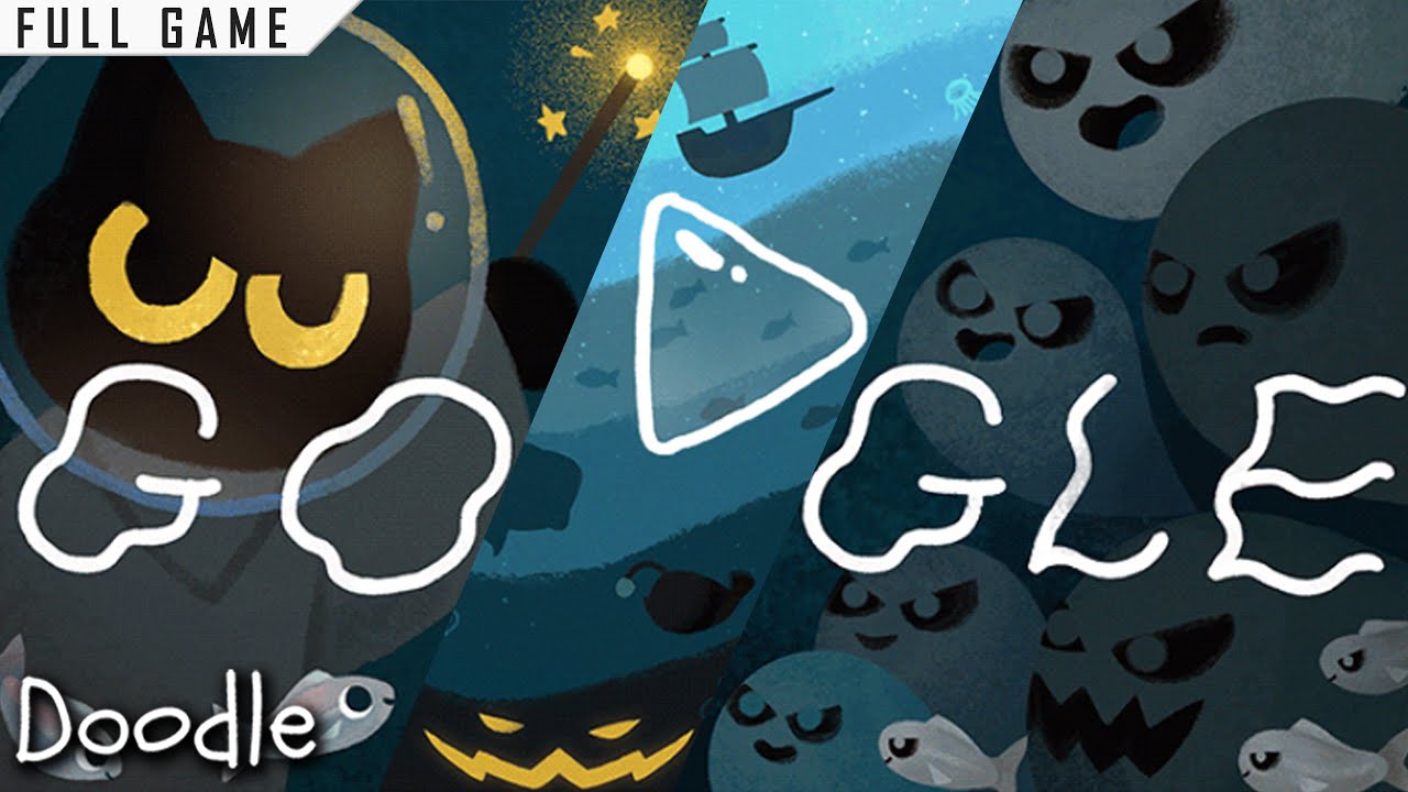 google doodle วันนี้  2022 Update  Halloween 2020 (Google Doodle 2020) | Full Game