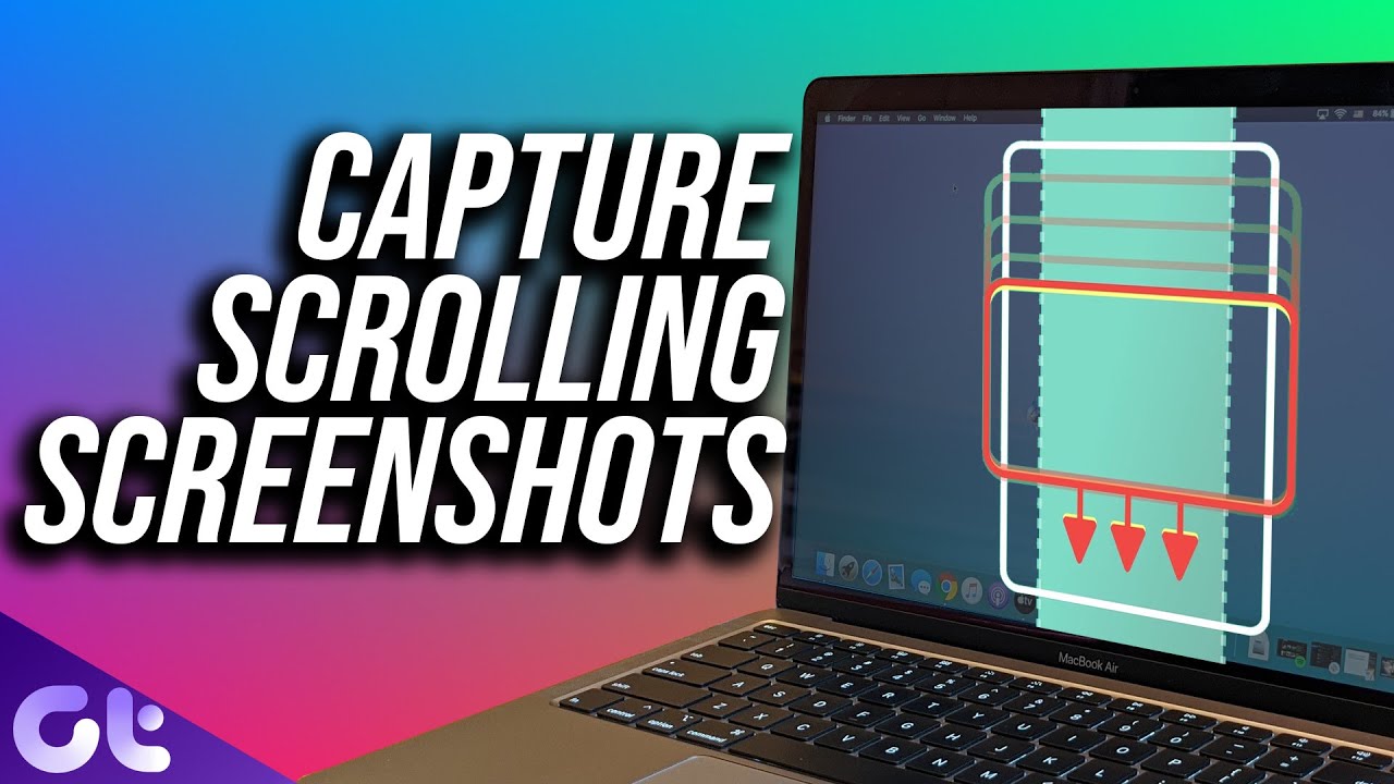 how to take a scrolling window screenshot mac