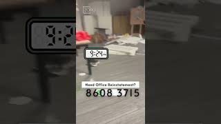 Office Lease Ending Soon? M&E & Wiring Restoration #shorts
