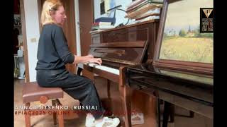 Piac2025 Anna Dotsenko, Russia Pianolink International Amateurs Competition 2025 Cat. B