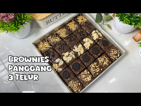 Resep Shiny Crust Brownies