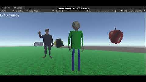 Baldis Basics Unity Mechanics test