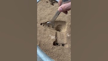 Metal punch gun! #The wisdom of the working people #interesting