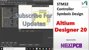 Altium Designer 20 Tutorial Part-2: Symbols Design for STM32 Controller